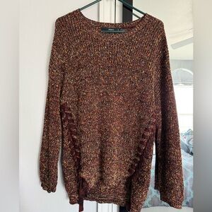 NWOT J Roberts Multi-colored Sweater size M